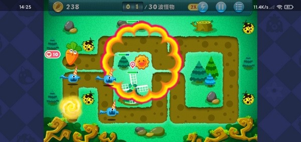 保卫萝卜丛林12攻略2