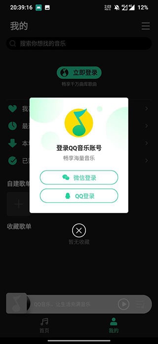 qq音乐简洁版使用说明
